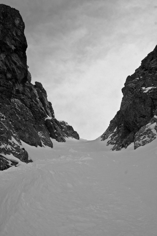 #10 tête de la cicle couoir W : dans le couloir tête de la cicle couoir W : dans le couloir