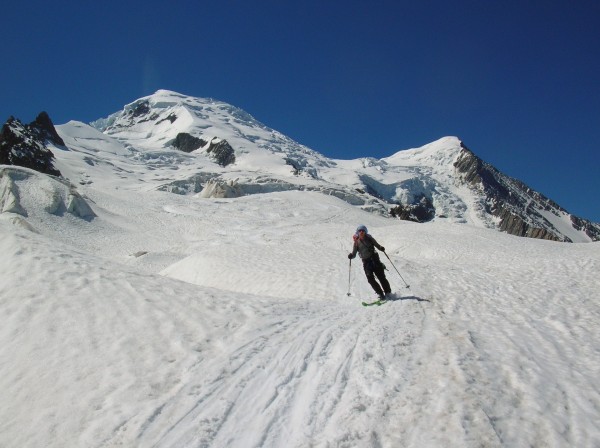 Le Dome du Gouter : On s'approche tout doucement du Plan de l'aiguille!..