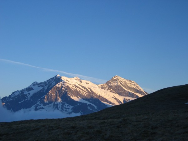 #1 Dôme de la Sache - Mont Pourri : Premières lumières sur le Dôme de la Sache et le Mont Pourri Dôme de la Sache - Mont Pourri : Premières lumières sur le Dôme de la Sache et le Mont Pourri