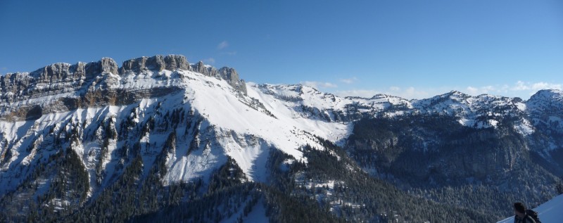 #8 Les Lances de Malissard : Depuis la remontée vers la Scia Les Lances de Malissard : Depuis la remontée vers la Scia