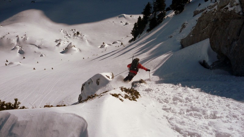 #4 Descente est : Number four in action Descente est : Number four in action