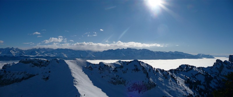#7 Col et Dome de Bellefont : Au dessous, ça semble moins bon. Pas de vent, pas trop froid ... comme un jeudi Col et Dome de Bellefont : Au dessous, ça semble moins bon. Pas de vent, pas trop froid ... comme un jeudi