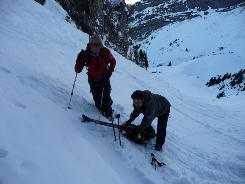 #3 romain et olivier : on mets les crampons romain et olivier : on mets les crampons