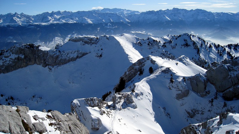 #2 Lances de Mallisard : le cheminement sur l Lances de Mallisard : le cheminement sur l'arete