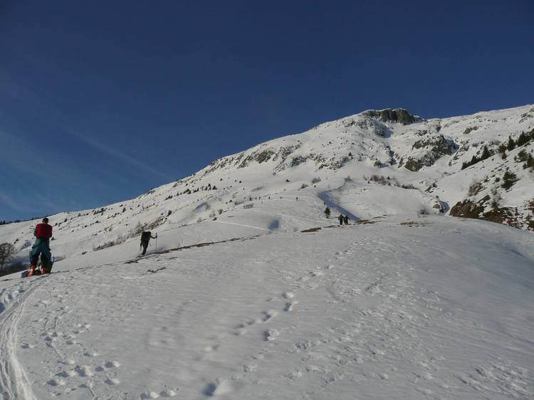 #2 Cap à l Cap à l'ouest-NOuest : Neige variable suivant l'exposition des dévers. Il y a le choix.