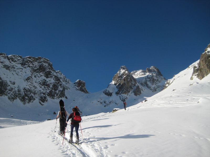 #7 Montée sous le soleil : Peu avant la bifurquation. Montée sous le soleil : Peu avant la bifurquation.