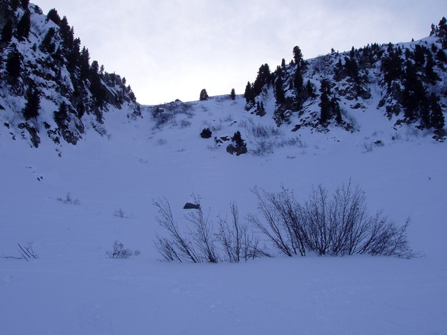 Couloirs des Rochailles : Pour rejoindre le vallon de roche Noire: superbe neige!