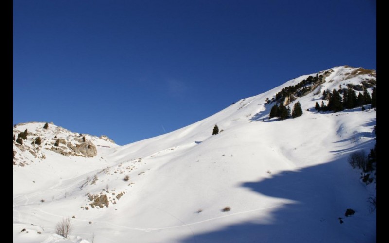 #2 Mont Colombier : Pente W sommitale Mont Colombier : Pente W sommitale