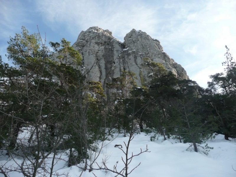 #1 Vue du pied l Vue du pied l'objectif : Bau de St Cassien