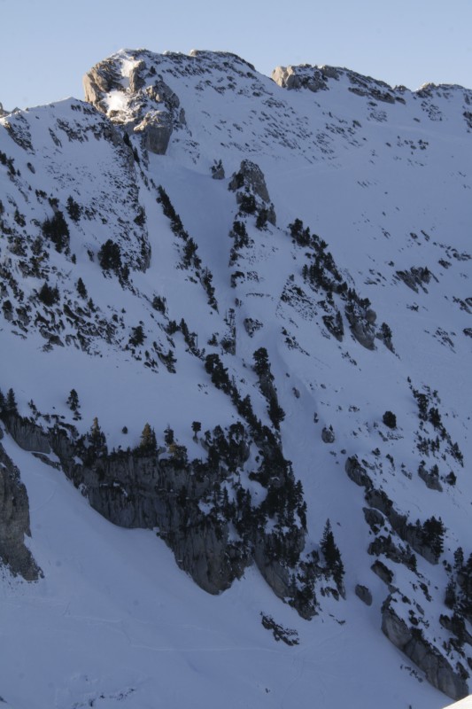 #6 Couloir NE : Zoom Couloir NE : Zoom