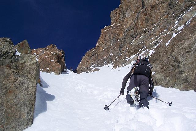 #4 Breche V.C. : Dans le petit couloir pour accéder au Pelas Verney Breche V.C. : Dans le petit couloir pour accéder au Pelas Verney