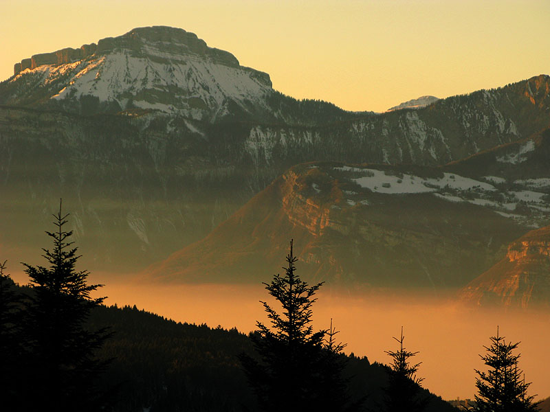 #5 Coucher de soleil : Chamechaude Coucher de soleil : Chamechaude