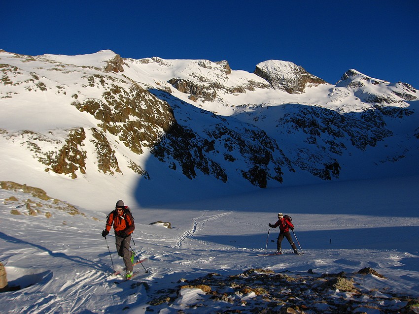 #26 Lac du Vallon : fin du ski de fond Lac du Vallon : fin du ski de fond