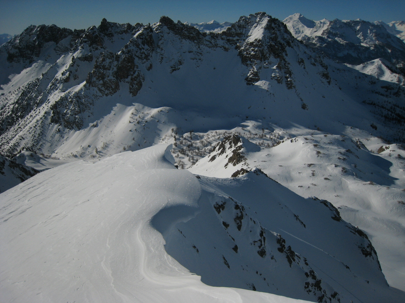 #4 Pareis et Crousas : vus depuis l Pareis et Crousas : vus depuis l'arête sud du Pic des Chalanches