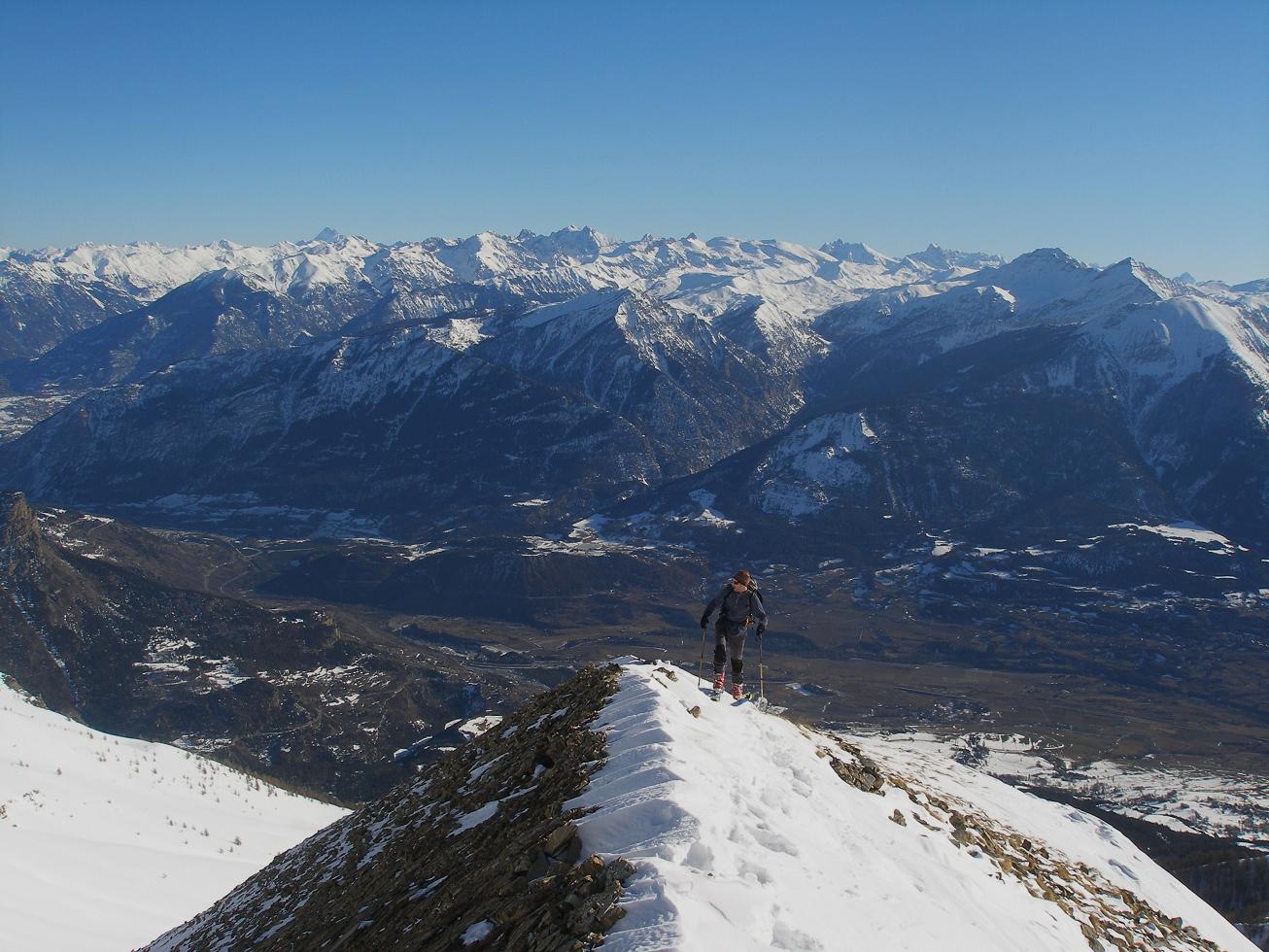 dam's : sur l'arete!