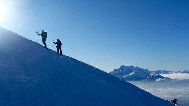 #5 Obiou : Montée sur fond d Obiou : Montée sur fond d'Obiou