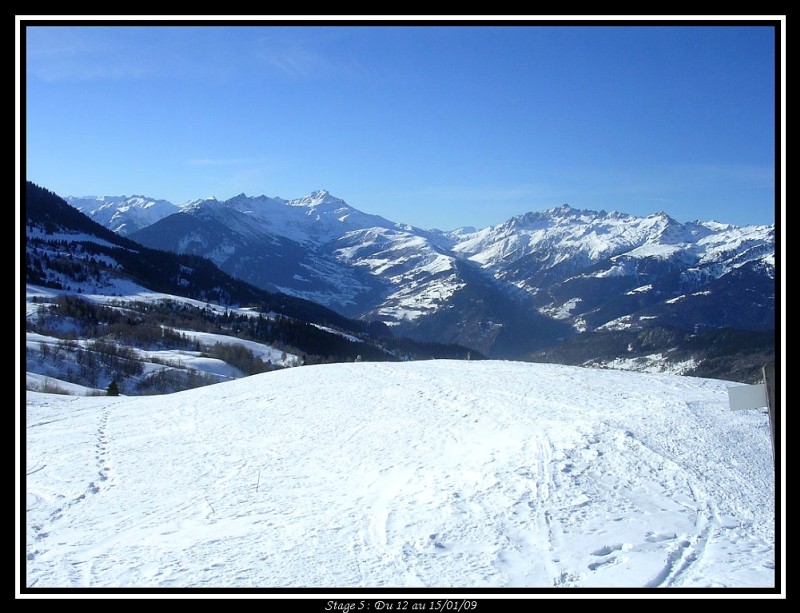 #1 Massif de la Lauzière : Vue sur le Cheval Noir, Valmorel et le Grand Pic de la Lauzière. Massif de la Lauzière : Vue sur le Cheval Noir, Valmorel et le Grand Pic de la Lauzière.