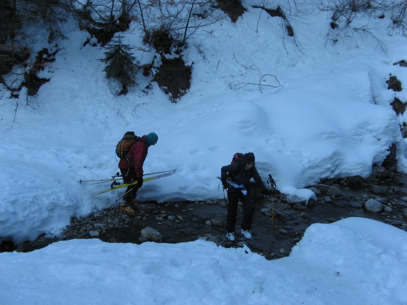#1 La Québlette : franchissement du ruisseau à la montée La Québlette : franchissement du ruisseau à la montée