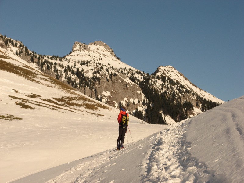 #2 La Québlette : arrivée au col de la Buffaz La Québlette : arrivée au col de la Buffaz