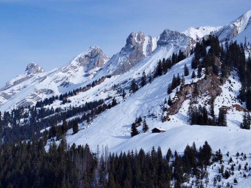 #7 Aravis : avec la Pointe Percée au fond Aravis : avec la Pointe Percée au fond