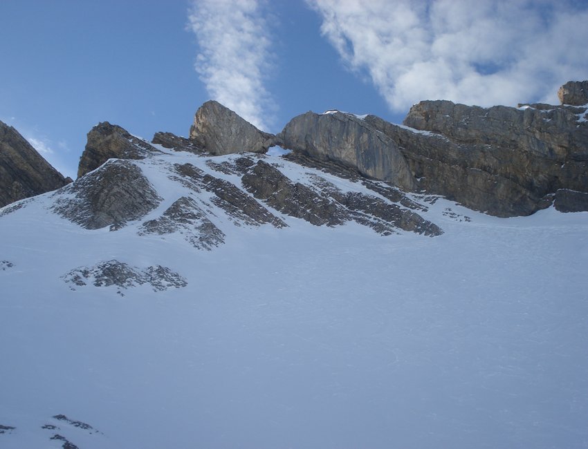 #2 le trou de la mouche : vu depuis la combe de Paccaly en redescendant le trou de la mouche : vu depuis la combe de Paccaly en redescendant