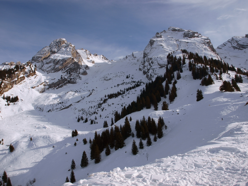 #6 vue du parking : combe du Grand Crêt vue du parking : combe du Grand Crêt