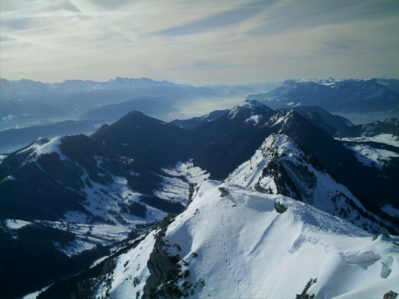 #6 Sommet : Mont Morbier et pointe de la Galoppaz Sommet : Mont Morbier et pointe de la Galoppaz