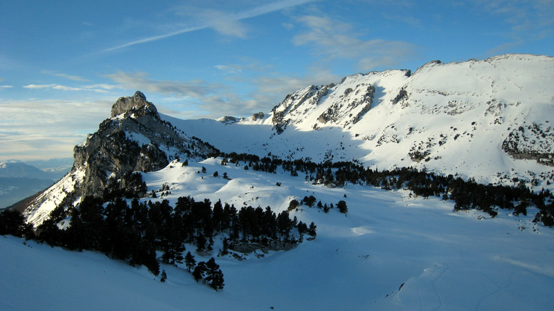 #1 Vallon de Marcieu : Dôme et col de Bellefont et les Lances de Malissard Vallon de Marcieu : Dôme et col de Bellefont et les Lances de Malissard