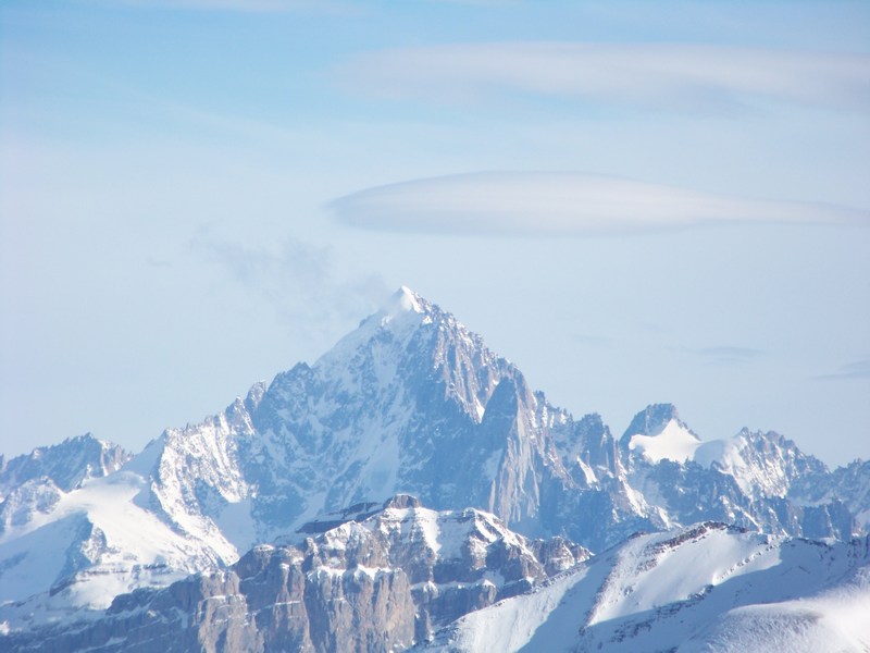 #2 Verte : Le chapeau sur la Verte vu du col W de Balafrasse Verte : Le chapeau sur la Verte vu du col W de Balafrasse
