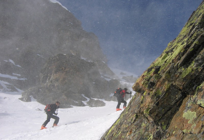#4 col de la Terrasse : le vent se lève juste sous le col col de la Terrasse : le vent se lève juste sous le col