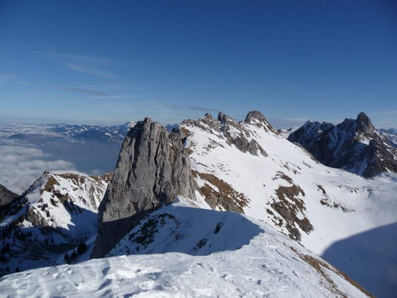 #1 Dent du Vélan : Dent du Vélan, col d Dent du Vélan : Dent du Vélan, col d'Ugeon et Mt Gardy