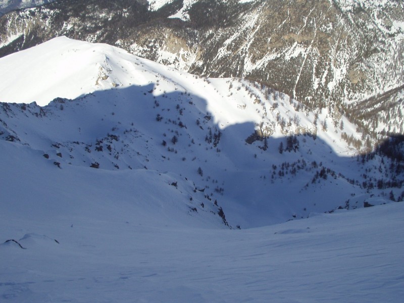 #5 vue depuis le ht du couloir N : ça pas l vue depuis le ht du couloir N : ça pas l'air méchant... et pourtant, c'était pas si facile!