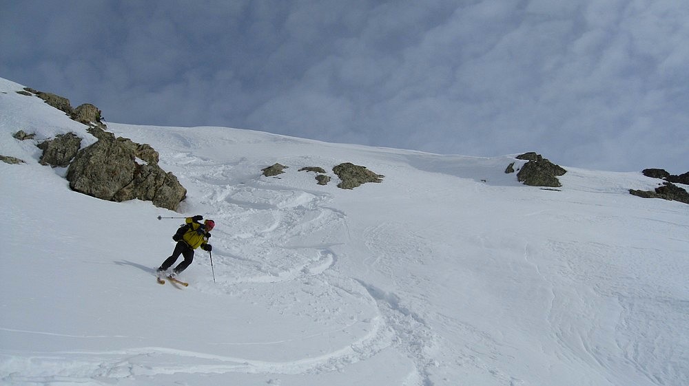 #7 Descente côté Valgau : en poudre et au soleil ! Descente côté Valgau : en poudre et au soleil !