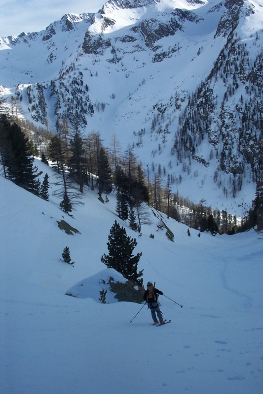 Vallon de Sangué : Excellent à skier aujourd'hui encore !