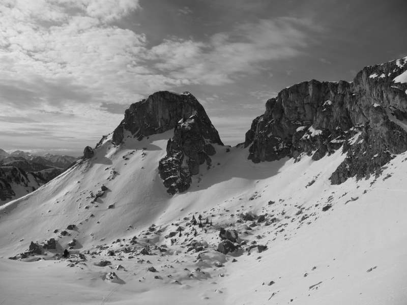 #2 Portes d Portes d'Oche : Portes d'Oche depuis le col de Pavis