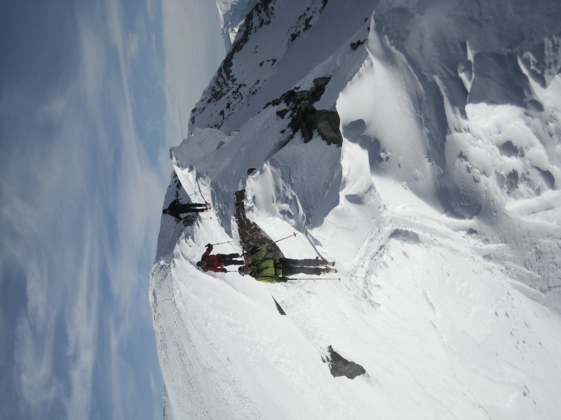 #3 l l'arete SW : et sa corniche