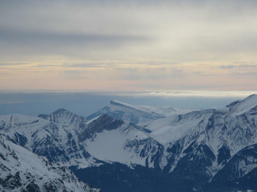 #2 Ceuze : La vue du Banc du Preyre vers le sud Ceuze : La vue du Banc du Preyre vers le sud