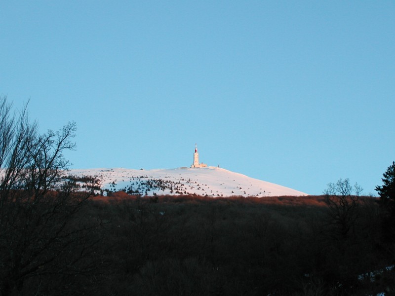 Ventoux : Au départ. Grand beau