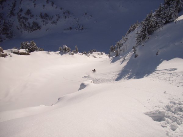 #7 Descente couloir Est : Y en a qu Descente couloir Est : Y en a qu'on pas des vies faciles quand même