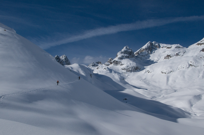 #2 Sous le col de la Lavoire : Belle ambiance hivernale Sous le col de la Lavoire : Belle ambiance hivernale