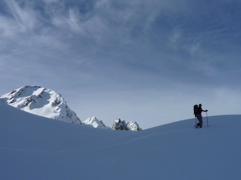 #1 sous le col de la lavoire : arrivée des nuages. sous le col de la lavoire : arrivée des nuages.