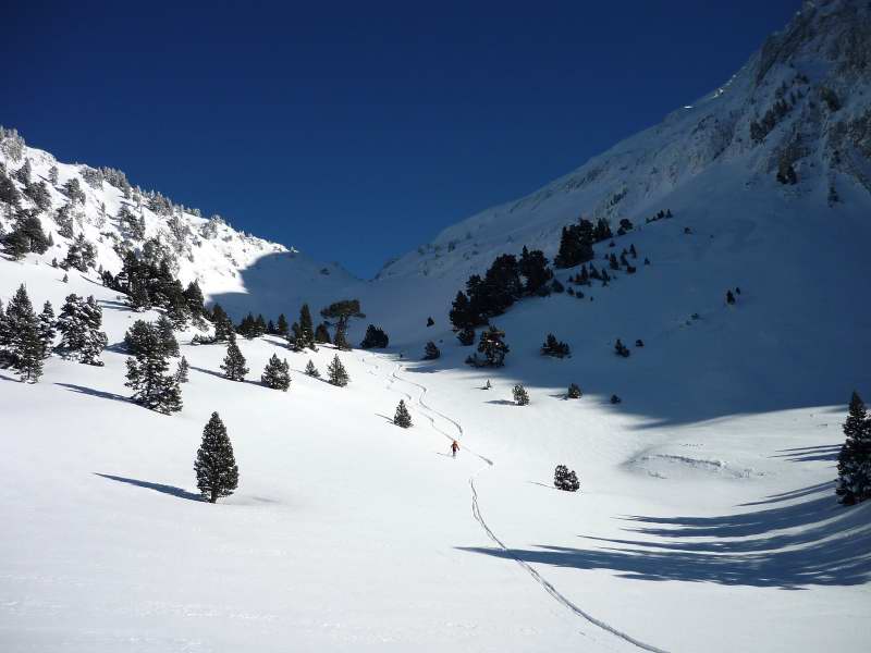 #4 grand Veymont : Descente dans la poudre. grand Veymont : Descente dans la poudre.