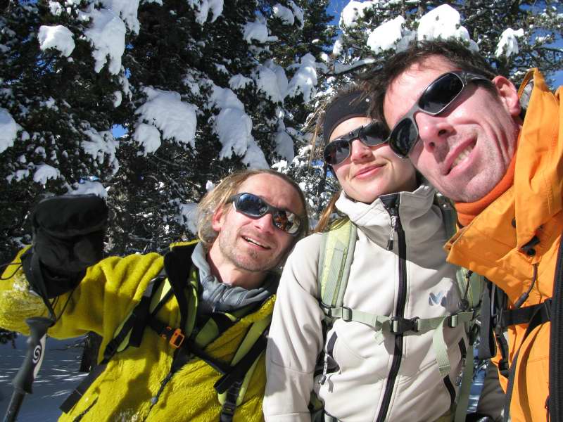 #7 Grand Veymont : Le groupe du jour dans les sapins Grand Veymont : Le groupe du jour dans les sapins