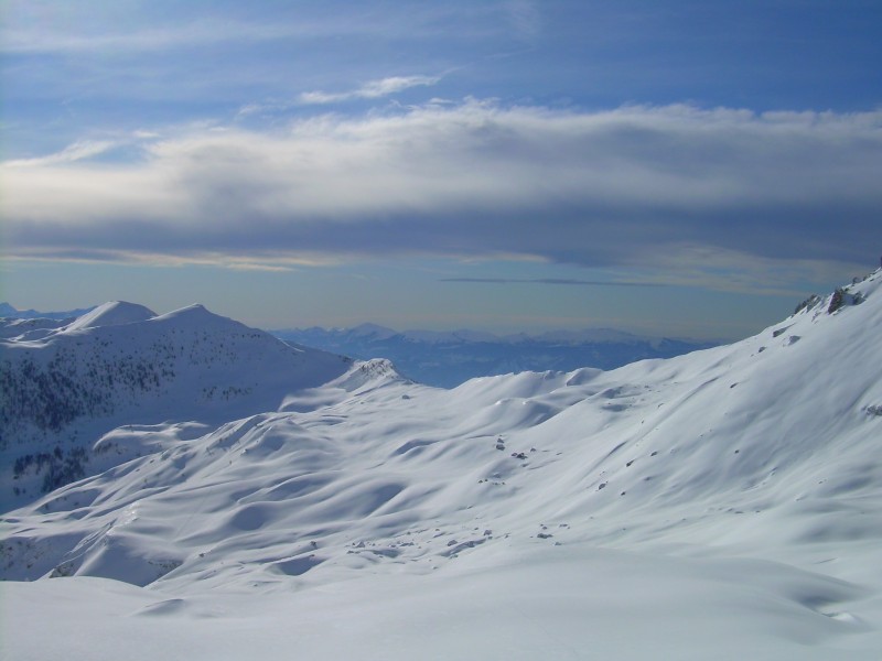#4 col de la gardette : bon enneigement col de la gardette : bon enneigement