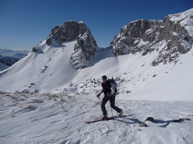 Col de Pavis : Arrivée au col de Pavis