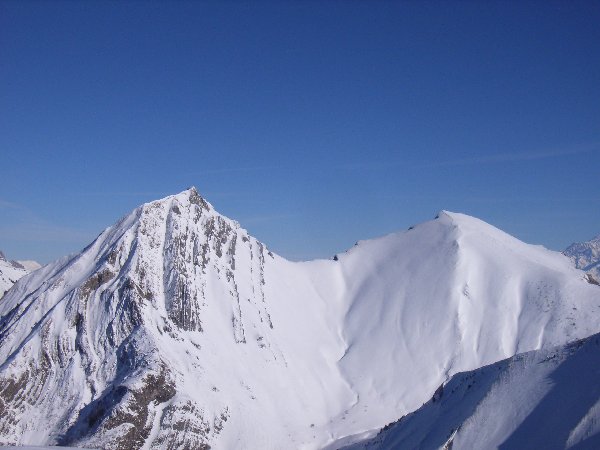 #1 Armène et Pecloz : couloir SW, plus qu Armène et Pecloz : couloir SW, plus qu'à revenir