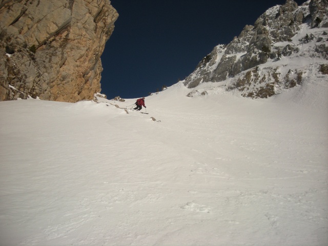 #4 couloir sud : ne pas descendre trop tard ça transforme vite couloir sud : ne pas descendre trop tard ça transforme vite