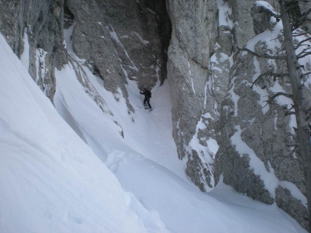 les tubulaires : Et ça sort à ski en bas.