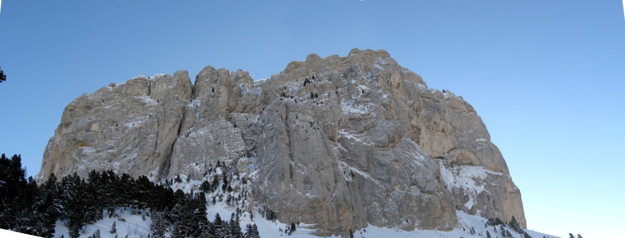 Mont Aiguille : C'est parti pour du grand ski !