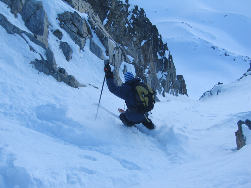 #2 Le couloir du Villonet : Bertrand à l Le couloir du Villonet : Bertrand à l'attaque.
Mon style était, comment dire,....différent